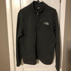 Men’s North Face quarter zip